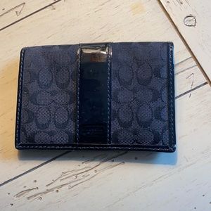 Coach Business Card Holder